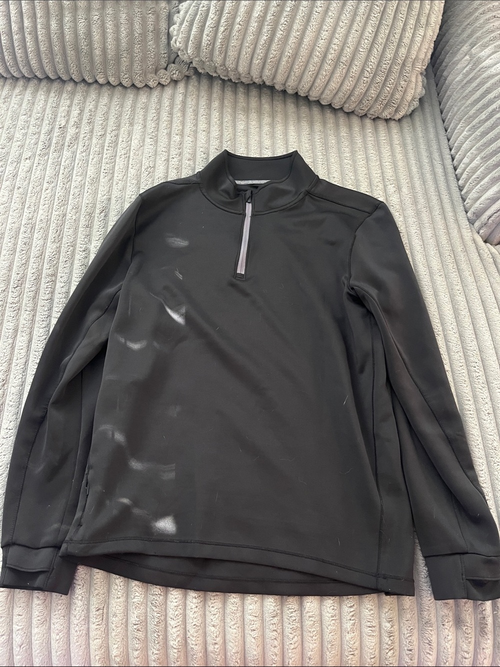 Member’s Mark Men's Black Tech Knit Quarter-Zip
